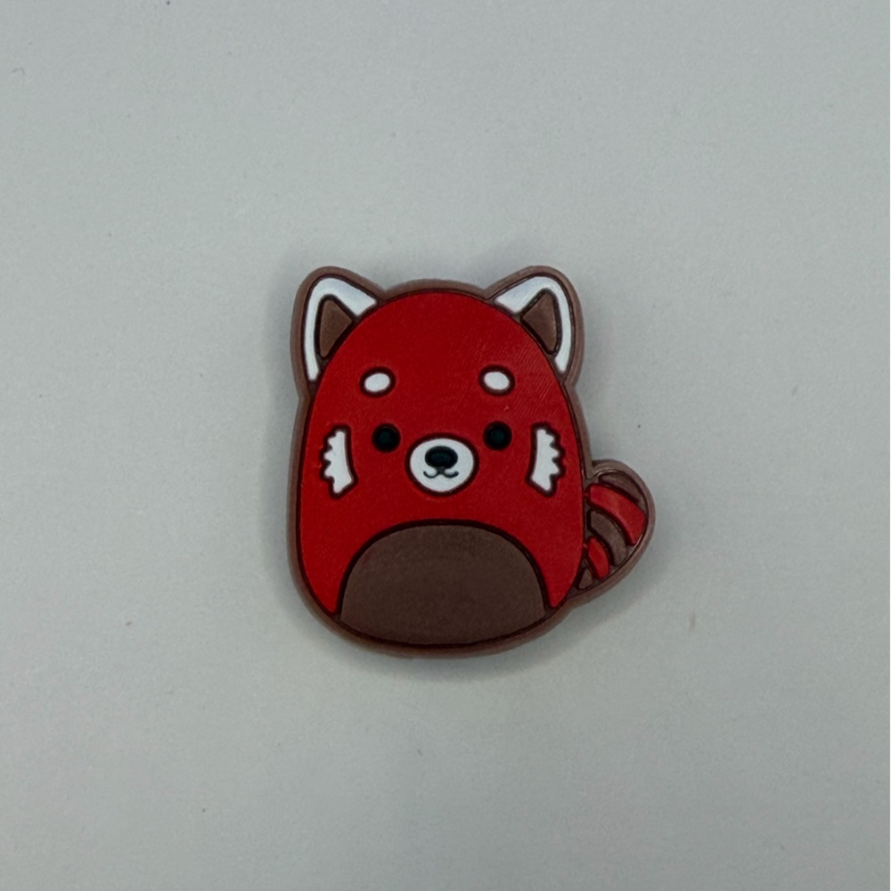 Cici The Red Panda Squishmallow Croc Shoe Charm - Picture 2 of 5